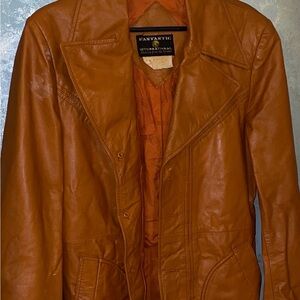 Men's Brown Leather Jacket